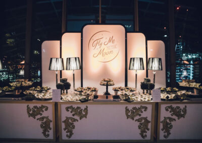 Themed Food Station Set Hire London