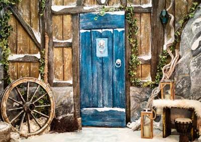 Woodland themed children's Christmas party with immersive festive décor